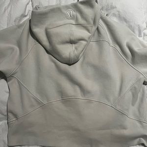 lululemon full zip scuba oversized hoodie